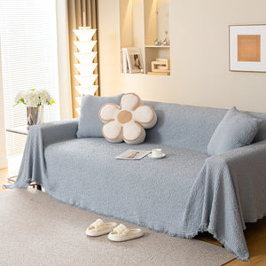 Sofa Throw Covers L-Shape Sectional Couch Cover for Dogs Cats Furniture Protector