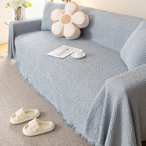 Sofa Throw Covers L-Shape Sectional Couch Cover for Dogs Cats Furniture Protector