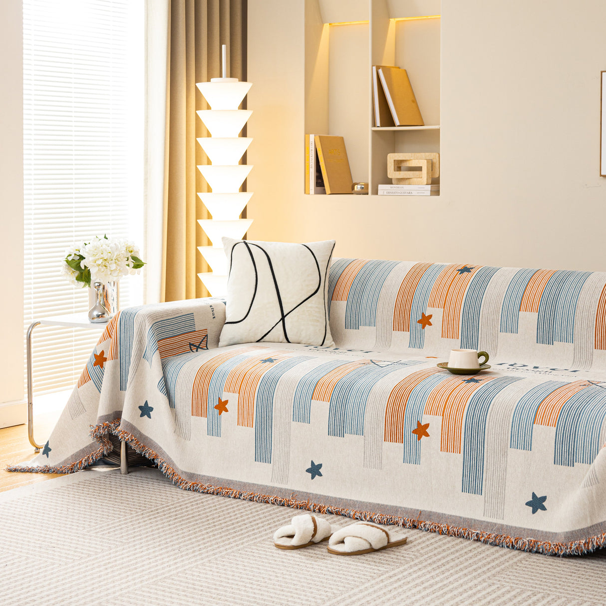 Chenille Lover Sofa Cover Blanket, Couch Protector Blanket for Couches, Large Throw Blanket for Couch