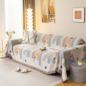 Chenille Lover Sofa Cover Blanket, Couch Protector Blanket for Couches, Large Throw Blanket for Couch