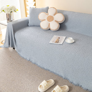 Sofa Throw Covers L-Shape Sectional Couch Cover for Dogs Cats Furniture Protector