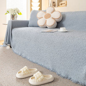 Sofa Throw Covers L-Shape Sectional Couch Cover for Dogs Cats Furniture Protector