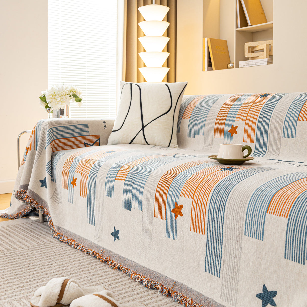 Chenille Lover Sofa Cover Blanket, Couch Protector Blanket for Couches, Large Throw Blanket for Couch