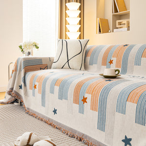 Chenille Lover Sofa Cover Blanket, Couch Protector Blanket for Couches, Large Throw Blanket for Couch