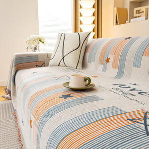 Chenille Lover Sofa Cover Blanket, Couch Protector Blanket for Couches, Large Throw Blanket for Couch