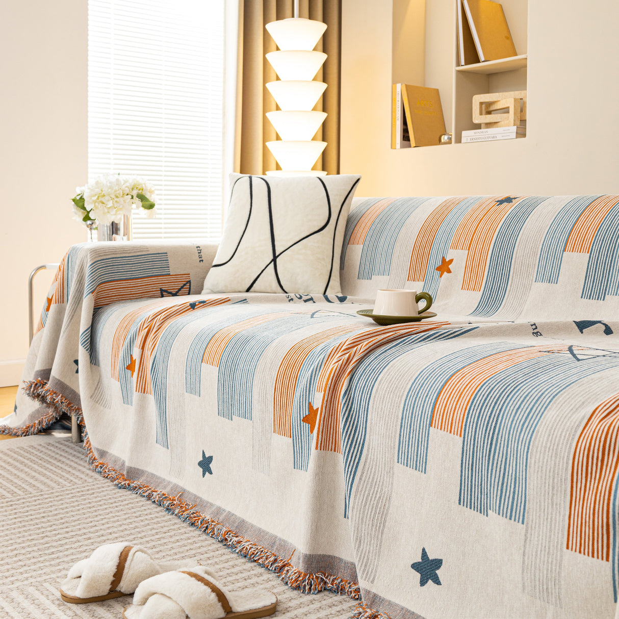 Chenille Lover Sofa Cover Blanket, Couch Protector Blanket for Couches, Large Throw Blanket for Couch