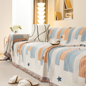 Chenille Lover Sofa Cover Blanket, Couch Protector Blanket for Couches, Large Throw Blanket for Couch