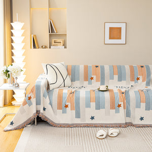 Chenille Lover Sofa Cover Blanket, Couch Protector Blanket for Couches, Large Throw Blanket for Couch