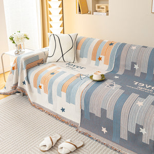 Chenille Lover Sofa Cover Blanket, Couch Protector Blanket for Couches, Large Throw Blanket for Couch