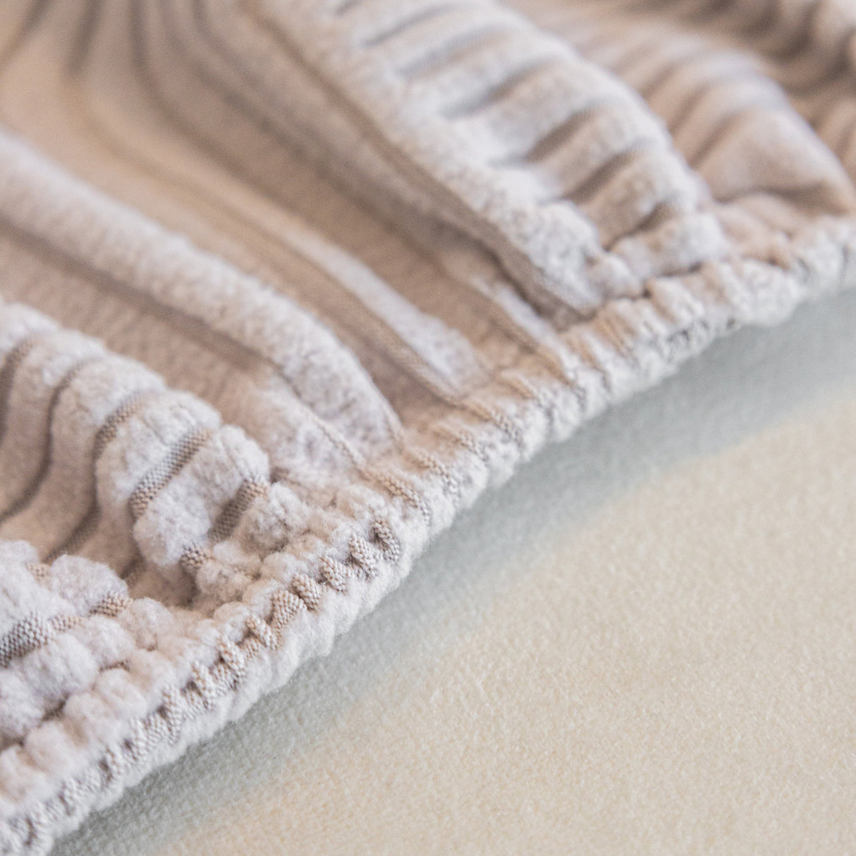 Modern Slipcovers Geometric Textured Stretchable Sofa Cover for Couch with Chaise