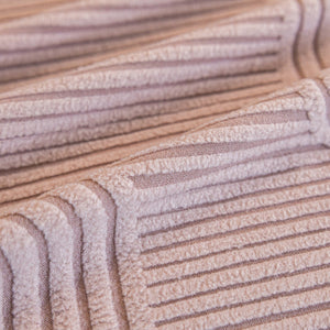 Modern Slipcovers Geometric Textured Stretchable Sofa Cover for Couch with Chaise