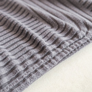 Modern Slipcovers Geometric Textured Stretchable Sofa Cover for Couch with Chaise