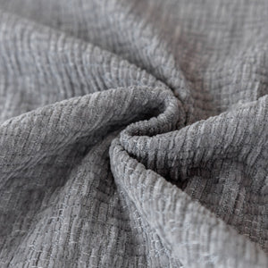 Chenille Large Throw Couch Cover Blanket with Water-Resistant for Futon, Loveseat, and L-Shaped Sofa