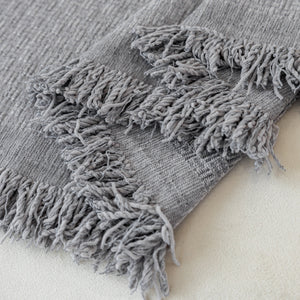 Chenille Large Throw Couch Cover Blanket with Water-Resistant for Futon, Loveseat, and L-Shaped Sofa