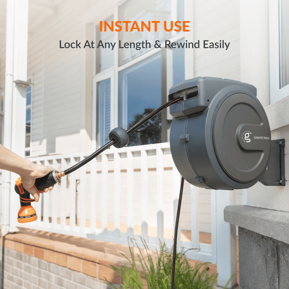 Retractable Garden Hose Reel-AW Series