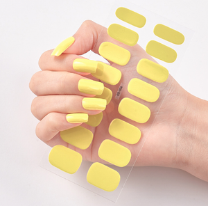 DIY Gel Nail Stickers