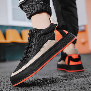 Men's Fashion Thick-Soled Sports Shoes Outdoor Non-Slip Breathable Casual Comfortable Sneakers Walking Slip-On Running Sneakers Lightweight Breathable Mesh Soft Sole