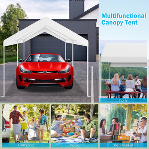 10 x 20 Feet Steel Frame Portable Car Canopy Shelter by DirectDeals