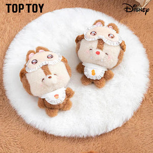 [In Stock] MINISO Disney Squinting Sleepwear Series Plush Keychains Gift Blind Box