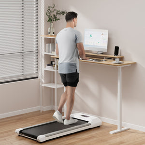 2.25 HP Walking Pad with LED Display and Remote Control-Grey