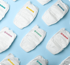 Diaper Box & Wipes Bundle | 100% Cotton Liner, TCF Diapers Size 1-6 | Kudos