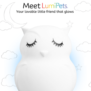 LumiPets® Owen the Owl- Children's Touch Night Light Junior