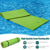 12 ™ x 6 ™ 3 Layer Floating Water Pad-Green
