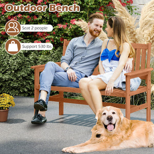 29 Inch Rustic Hanging Vanity Mirror with Teak Wood Frame