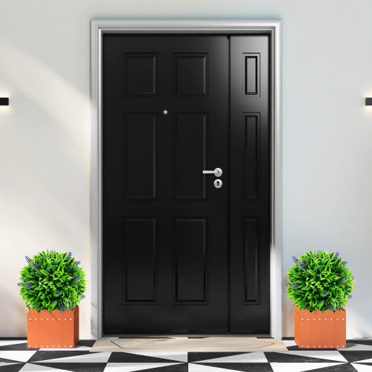 2 Pieces Artificial Lavender Topiary Balls with Flowers