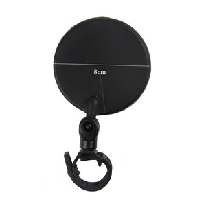 2Pcs Bicycle Mirror Universal Handlebar Rearview Mirror 360 Degree Rotate For Bike Bicycle Cycling Accessories Wide Angle Convex Mirror Adjustable Rotatable Handlebar For Mountain Bike Off Road Bike and Fixed Gear Bike Handlebars