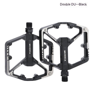 Bicycle Pedal Non-Slip  Bike Pedals Aluminum Alloy Flat Platform Applicable Waterproof Cycling Accessories Bike Pedals Road Bicycle Pedals Cleats Set Clipless Pedals Compatible With Road Bikes
