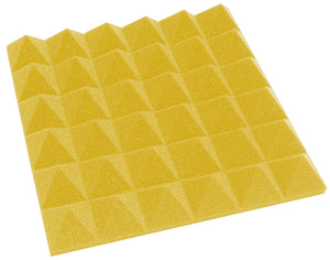 2 Inch Acoustic Foam Pyramid Style Panels - 13 Color Options