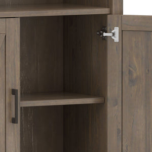 Ela - Bookcase - Smoky Brown by Couch.com