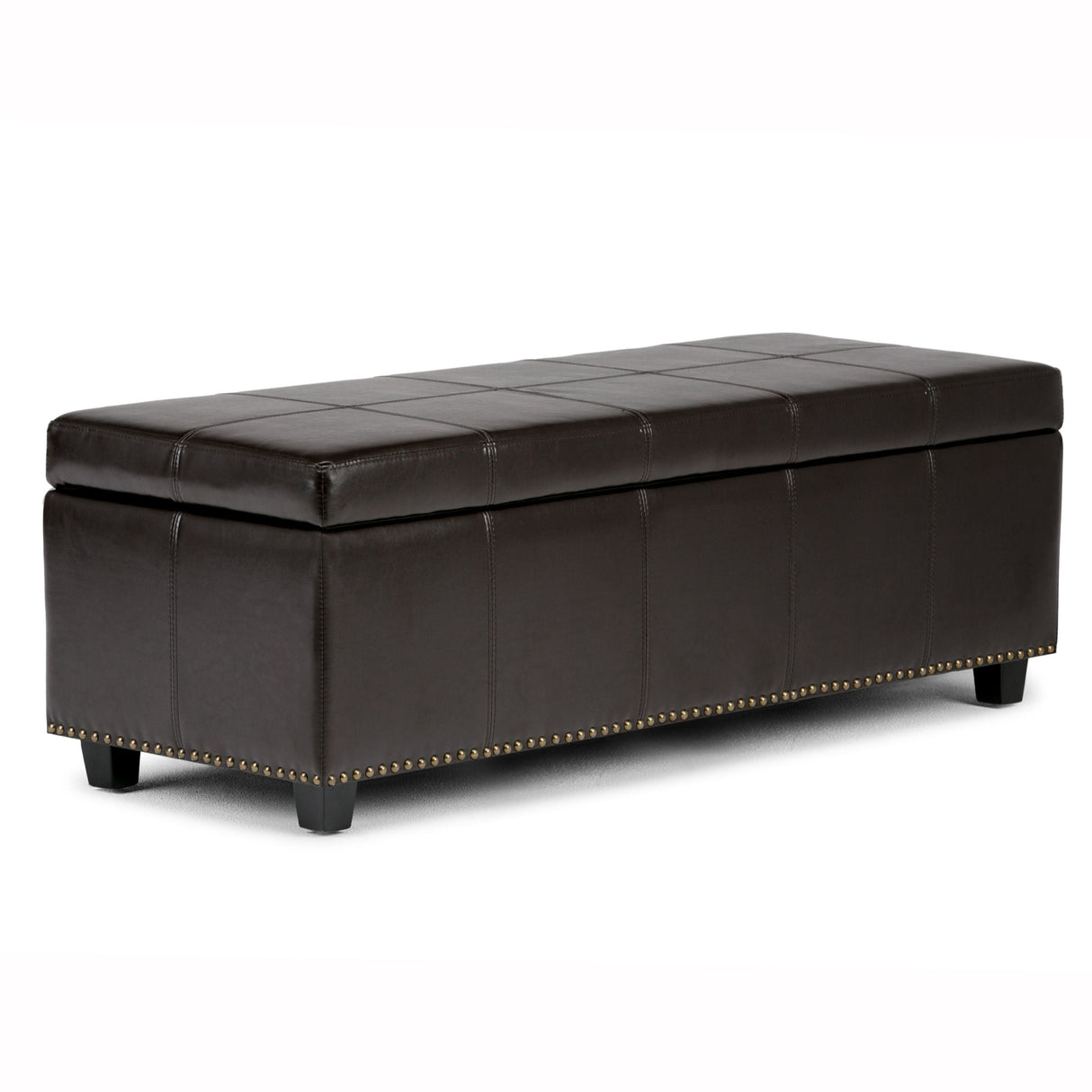 Kingsley - Upholstered Large Storage Ottoman by Couch.com
