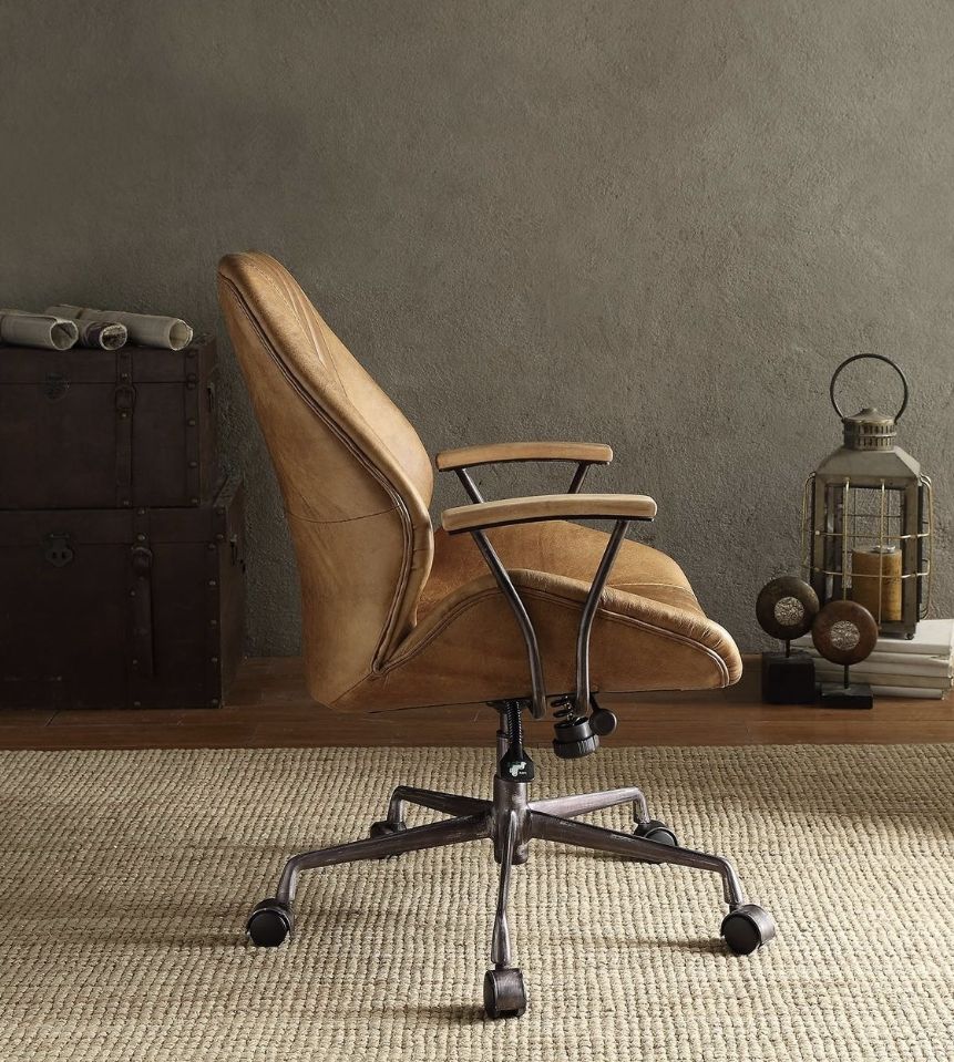 Hamilton - Top Grain Leather Office Chair by Couch.com