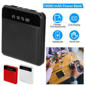 10000mAh Portable Power Bank Mini External Battery Pack by DirectDeals