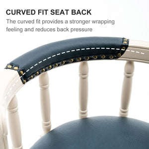 Leather Wooden Bar Stool by Couch.com