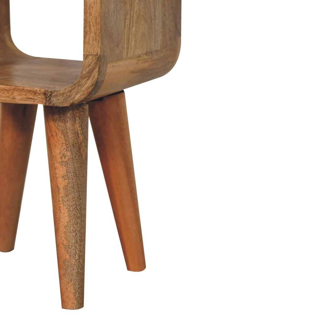 Minimalist Open Curved Nightstand by Couch.com