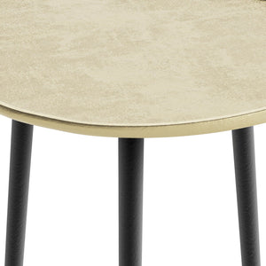Tanner - Metal Side Table - Gold by Couch.com