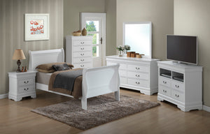 Panel Sleigh Bed by Couch.com