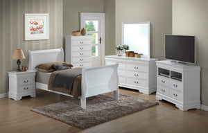 Panel Sleigh Bed by Couch.com