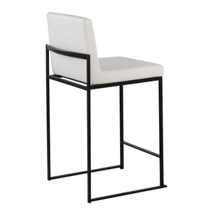 Fuji - Contemporary Modern Elegance, High Back Counter Stool by Couch.com