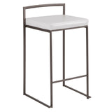 Fuji - Industrial Stackable Counter Stool Elegant Design by Couch.com