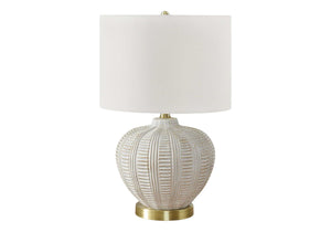 Transitional Lighting, Table Lamp, Resin - Cream by Couch.com