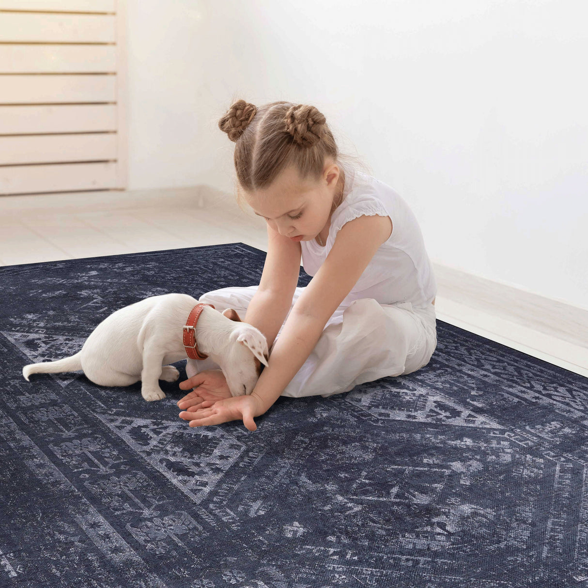 Maval - Trendy Area Rug, Washable by Couch.com