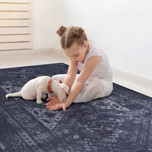 Maval - Trendy Area Rug, Washable by Couch.com