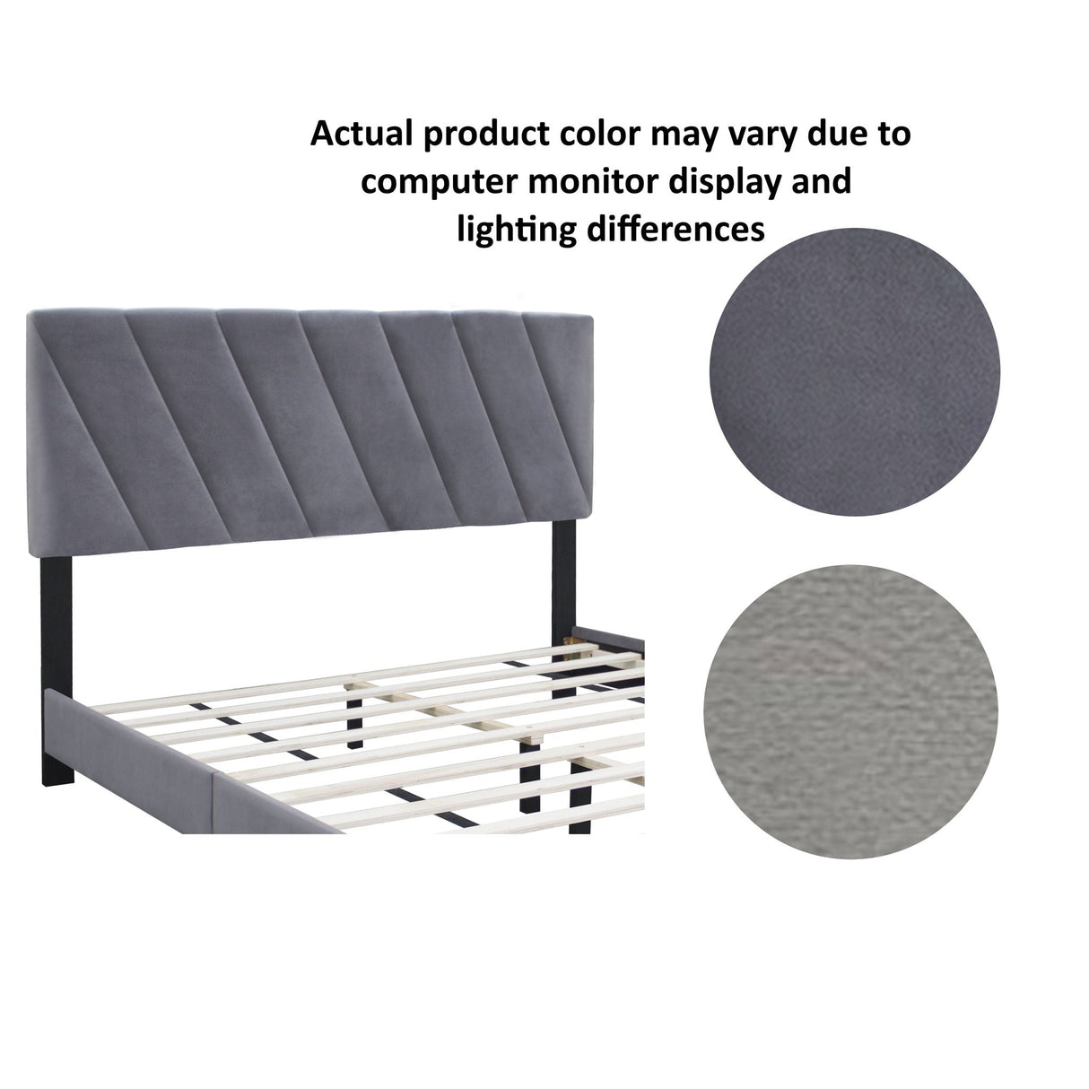 Queen Adjustable Upholstered Bed Modern Minimalist Top Styles by Couch.com