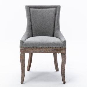 A&A Furniture Ultra Side Dining Chair Set of 2