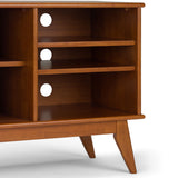 Draper - Handcrafted Mid Century Low TV Media Stand by Couch.com