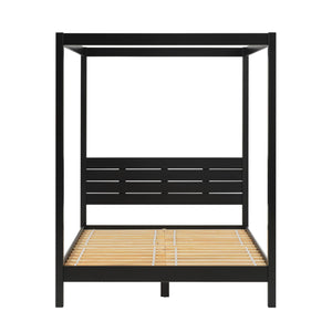 Canopy Bed Frame Modern Minimalist Boho by Couch.com